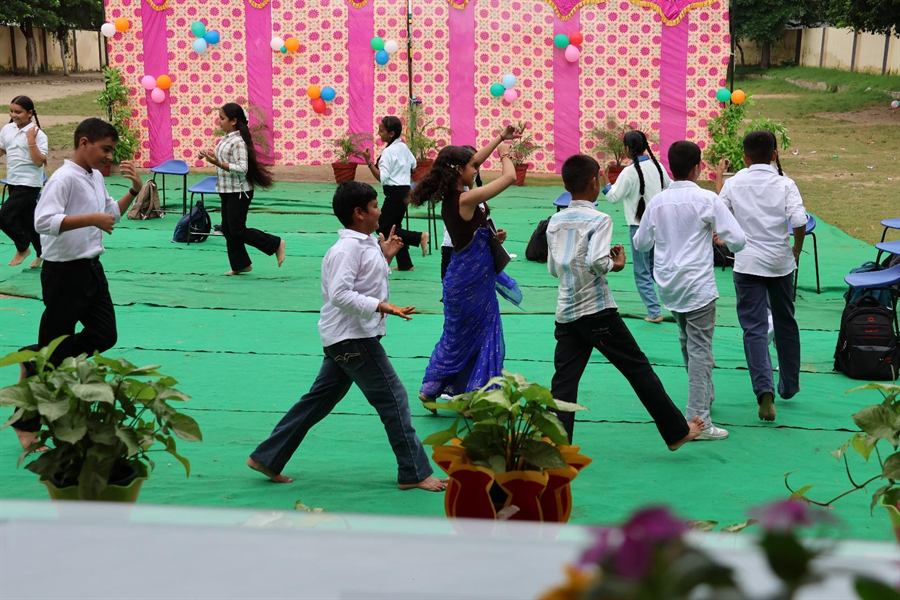 Dance at a school celebration