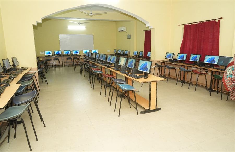 The computer lab