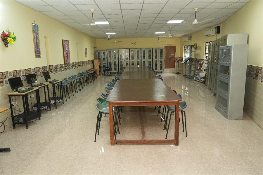 The school library