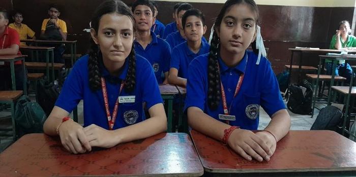 Blue House students