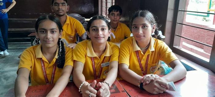 Yellow House students